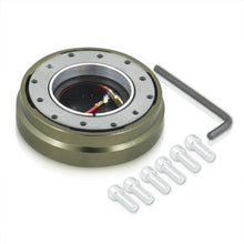 Load image into Gallery viewer, Universal Slim Style Steering Wheel Quick Release Gunmetal