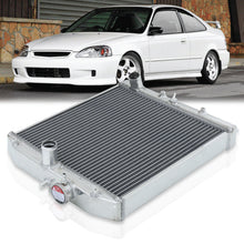 Load image into Gallery viewer, Honda Civic 1988-2000 / CRX 1988-1991 / Del Sol 1993-1997 D-Series SOHC Manual Transmission Aluminum Radiator