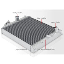 Load image into Gallery viewer, Honda Civic 1988-2000 / CRX 1988-1991 / Del Sol 1993-1997 D-Series SOHC Manual Transmission Aluminum Radiator