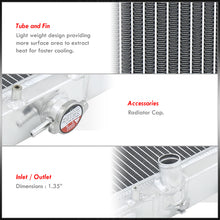 Load image into Gallery viewer, Mazda Miata MX5 1999-2005 Manual Transmission Aluminum Radiator