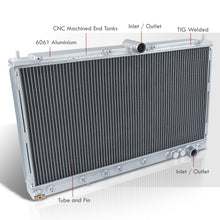 Load image into Gallery viewer, Mitsubishi 3000GT 1991-1999 / Dodge Stealth 1991-1999 Manual Transmission Aluminum Radiator