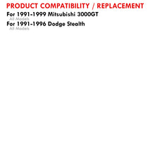 Load image into Gallery viewer, Mitsubishi 3000GT 1991-1999 / Dodge Stealth 1991-1999 Manual Transmission Aluminum Radiator