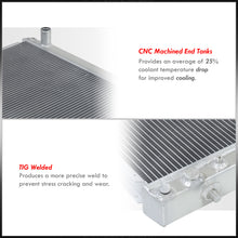 Load image into Gallery viewer, Toyota Supra JZA70 1986-1992 Manual Transmission Aluminum Radiator