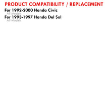 Load image into Gallery viewer, Honda Civic 1992-2000 A/T Aluminum Radiator Single Fan Shroud
