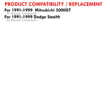 Load image into Gallery viewer, Mitsubishi 3000GT 1991-1999 / Dodge Stealth 1991-1999 M/T Aluminum Radiator Dual Fan Shroud