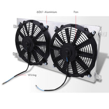 Load image into Gallery viewer, Toyota Celica GT/GTS 2000-2005 M/T Aluminum Radiator Dual Fan Shroud