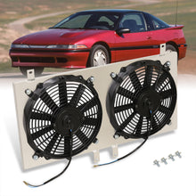 Load image into Gallery viewer, Eagle Talon 1990-1994 / Mitsubishi Eclipse 1990-1994 / Plymouth Laser 1990-1994 M/T Aluminum Radiator Dual Fan Shroud