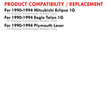 Load image into Gallery viewer, Eagle Talon 1990-1994 / Mitsubishi Eclipse 1990-1994 / Plymouth Laser 1990-1994 M/T Aluminum Radiator Dual Fan Shroud