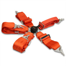 Load image into Gallery viewer, Universal 5 Point Camlock 3" Racing Seat Harness Belts Red