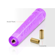 Load image into Gallery viewer, Universal M8 M10 M12 200MM Smooth Bubble Shift Knob Purple