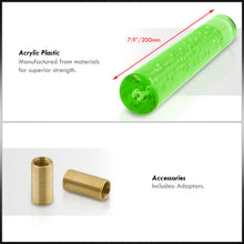 Load image into Gallery viewer, Universal M8 M10 M12 200MM Smooth Bubble Shift Knob Green