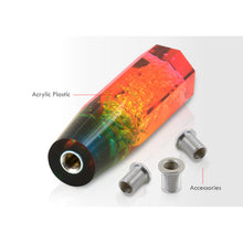 Load image into Gallery viewer, Universal M8 M10 M12 150MM Crystal Octagon Bubble Shift Knob Rainbow