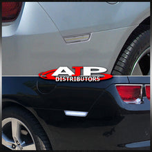 Load image into Gallery viewer, Chevrolet Camaro 2010-2015 White LED Rear Side Marker Lights Clear Len