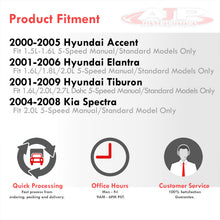 Load image into Gallery viewer, Hyundai Accent 2000-2005 / Tiburon 2001-2009 / Elantra 2001-2006 / Kia Spectra 2004-2008 5-Speed Short Shifter