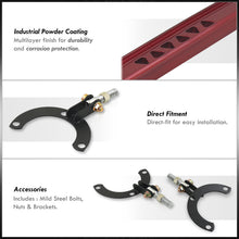 Load image into Gallery viewer, Ford Probe L4 1993-1997 / Mazda MX6 L4 1993-1997 Rear Upper Strut Bar Red