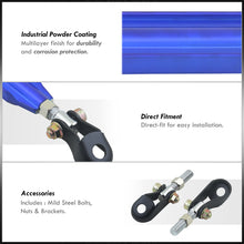 Load image into Gallery viewer, Honda Civic 2006-2011 Rear Lower Strut Bar Blue