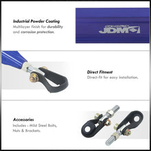 Load image into Gallery viewer, Acura Integra 1994-2001 / Honda Civic 1988-1995 / CRX 1988-1991 / Del Sol 1993-1997 Rear Lower Strut Bar Blue