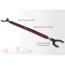 Load image into Gallery viewer, Mitsubishi Lancer 2007-2017 Rear Upper Strut Bar Red (Will not fit Evolution Models)