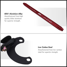 Load image into Gallery viewer, Nissan 200SX 1995-1999 / Sentra 1995-1999 Rear Upper Strut Bar Red