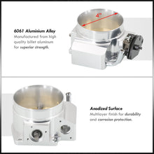 Load image into Gallery viewer, GM LS1 92mm Throttle Body Silver