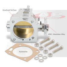 Load image into Gallery viewer, Honda K20 70mm Throttle Body Plate Silver