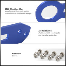 Load image into Gallery viewer, Universal 8mm Front and Rear Tow Hook Kit Blue