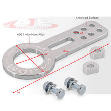 Load image into Gallery viewer, JDM Sport Universal Front Tow Hook Kit Gen 1 Chrome