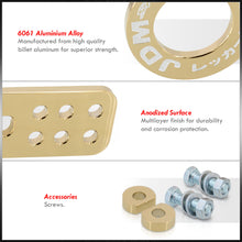 Load image into Gallery viewer, JDM Sport Universal Front Tow Hook Kit Gen 1 24K Gold