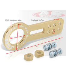 Load image into Gallery viewer, JDM Sport Universal Front Tow Hook Kit Gen 1 24K Gold
