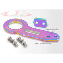 Load image into Gallery viewer, JDM Sport Universal Rear Tow Hook Kit Gen 1 Neo Chrome