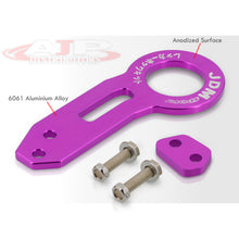Load image into Gallery viewer, JDM Sport Universal Rear Tow Hook Kit Gen 1 Purple