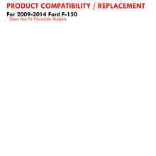 Load image into Gallery viewer, Ford F150 Styleside 2009-2014 LED Bar Tail Lights Chrome Housing Red Smoke Len White Tube