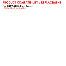 Load image into Gallery viewer, Ford Focus Hatchback 2012-2014 LED Bar Tail Lights Chrome Housing Red Smoke Len White Tube