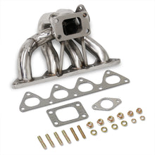 Load image into Gallery viewer, Acura Integra 1990-2001 / Honda Civic 1988-2000 / CRX 1988-1991 / Del Sol 1993-1997 B-Series B16 B18 B20 T3 Stainless Steel Turbo Manifold (38mm Wastegate Flange)
