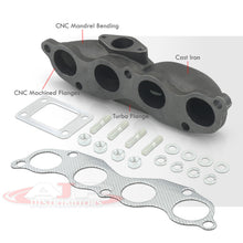 Load image into Gallery viewer, Acura RSX 2002-2006 / Honda Civic SI 2002-2011 T3/T4 Cast Iron Turbo Manifold