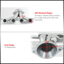 Load image into Gallery viewer, Dodge Neon 1995-1999 A588 2.0L SOHC Stainless Steel Turbo Manifold