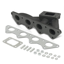 Load image into Gallery viewer, Mitsubishi Eclipse 2000-2005 4G64 2.4L T3 Cast Iron Turbo Manifold
