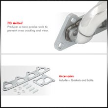 Load image into Gallery viewer, Mitsubishi Lancer EVO 2003-2007 4G63 2.0L Stainless Steel Turbo Manifold