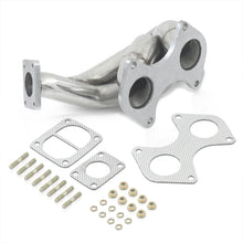 Load image into Gallery viewer, Mazda RX7 1993-1996 13B-REW 1.3L R2 T4 Stainless Steel Turbo Manifold