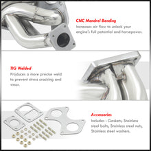 Load image into Gallery viewer, Mazda RX7 1993-1996 13B-REW 1.3L R2 T4 Stainless Steel Turbo Manifold