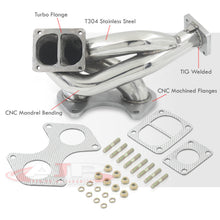 Load image into Gallery viewer, Mazda RX7 1993-1996 13B-REW 1.3L R2 T4 Stainless Steel Turbo Manifold