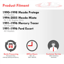 Load image into Gallery viewer, Ford Escort 1991-1996 / Mazda Miata MX5 1994-2005 / Protégé 1990-1998 / Mercury Tracer 1991-1996 1.8L T25/T28 Stainless Steel Turbo Manifold