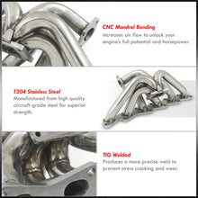 Load image into Gallery viewer, Nissan 240SX 1989-1998 / Skyline 1985-2002 RB20DET RB25DET T3/T4 Top Mount Stainless Steel Turbo Manifold (35mm/38mm Wastegate Flange)