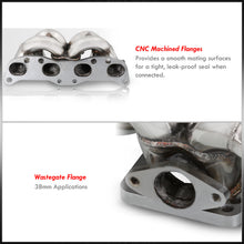 Load image into Gallery viewer, Nissan 240SX 1989-1998 CA18DET T3 T04B Top Mount Stainless Steel Turbo Manifold