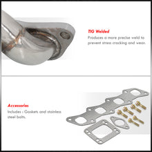 Load image into Gallery viewer, Nissan 240SX 1989-1998 KA24 T3/T4 Top Mount Stainless Steel Turbo Manifold