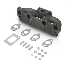 Load image into Gallery viewer, Volkswagen Beetle 1998-2005 / Cabrio 1995-2002 / Golf MK3 MK4 1985-2005 / Jetta MK3 MK4 1990-2005 / Passat B4 1990-1997 2.0L 8V 2.0L Cast Iron Turbo Manifold