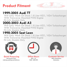 Load image into Gallery viewer, Audi A3 8L 2000-2003 / TT MK1 1999-2005 / Beetle 1998-2005 / Golf MK4 1998-2005 / Jetta MK4 1998-2005 / Seat Leon 1M 1998-2005 1.8T T3 Cast Iron Turbo Manifold (Transverse-Mounted Engine Only)