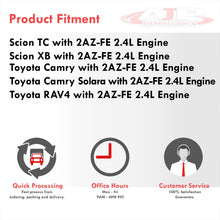 Load image into Gallery viewer, Scion tC 2005-2010 / xB 2008-2015 / Toyota Camry 2004-2009 / Solara 2002-2008 / RAV4 2004-2008 2AZFE 2.4L T3 Cast Iron Turbo Manifold
