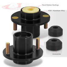 Load image into Gallery viewer, Acura Integra 1990-2001 / Honda Civic 1988-2000 / CRX 1988-1991 / Del Sol 1993-1997 Coilover Top Hats Black (Left & Right)