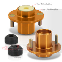 Load image into Gallery viewer, Acura Integra 1990-2001 / Honda Civic 1988-2000 / CRX 1988-1991 / Del Sol 1993-1997 Coilover Top Hats Gold (Left & Right)